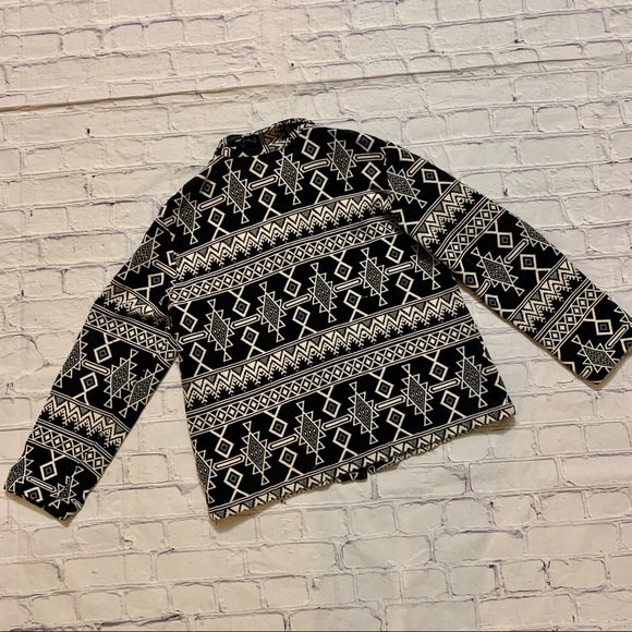 Vintage 80s Chico's Aztec Tribal Button Up Jacket - Picture 2 of 10